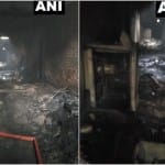 दिल्ली की अनाज मंडी में लगी आग