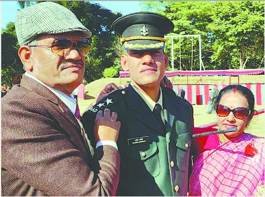 Rajesh Patchouli became lieutenant