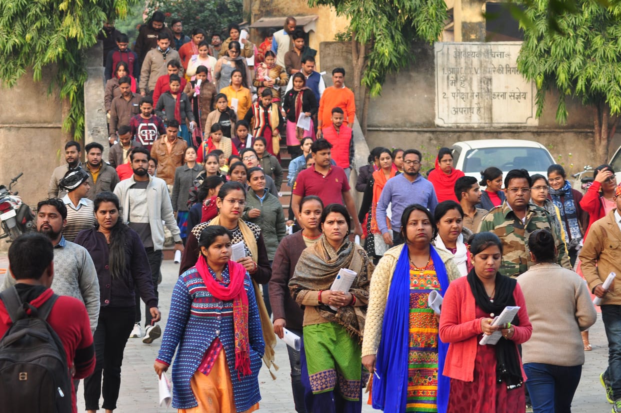 no cheater held in ctet exam, student says quistion pepar easy
