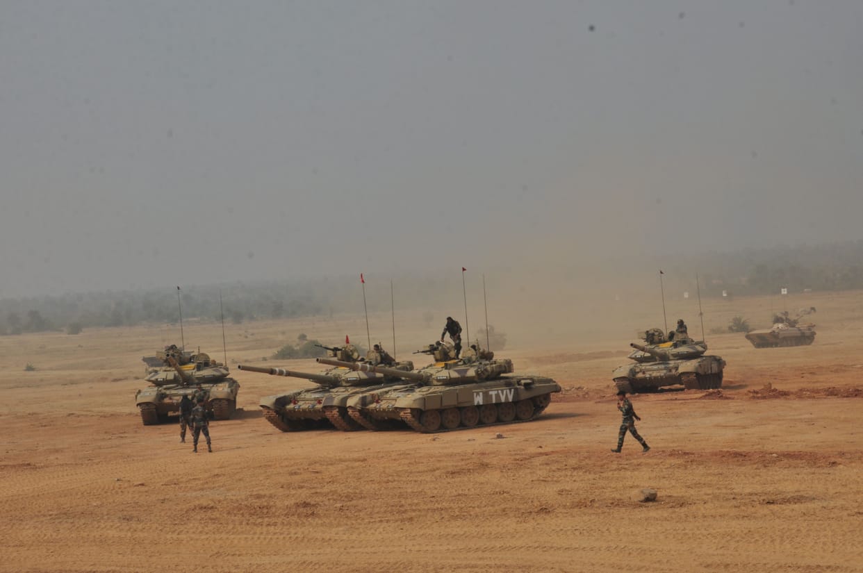 indo-russia maneuvers