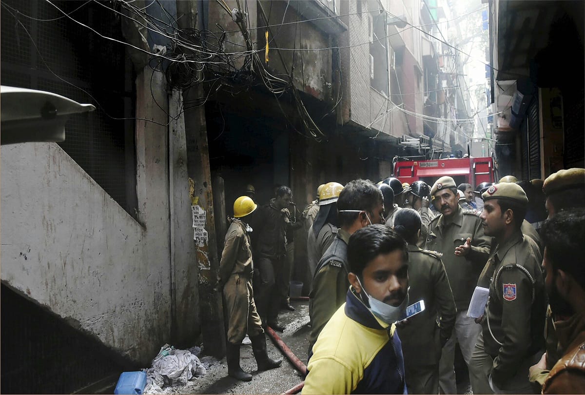 100 workers in 200 yards factory, living and sleeping all here 