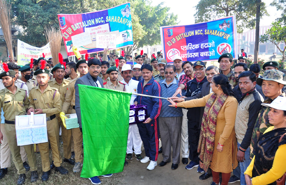 Public awareness rally organized for cleanliness