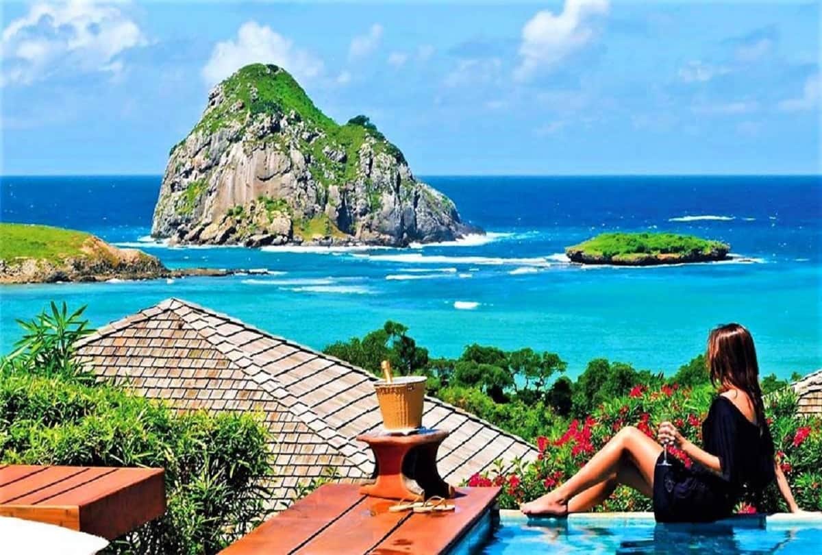 brazil fernando de noronha island  once used to be prison of merciless criminals