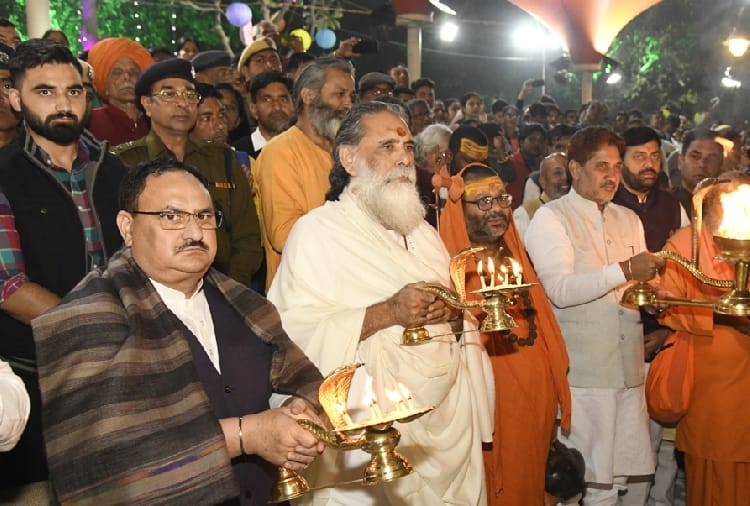JP Nadda reached at International Gita Mahotsav 2019 in Kurukshetra