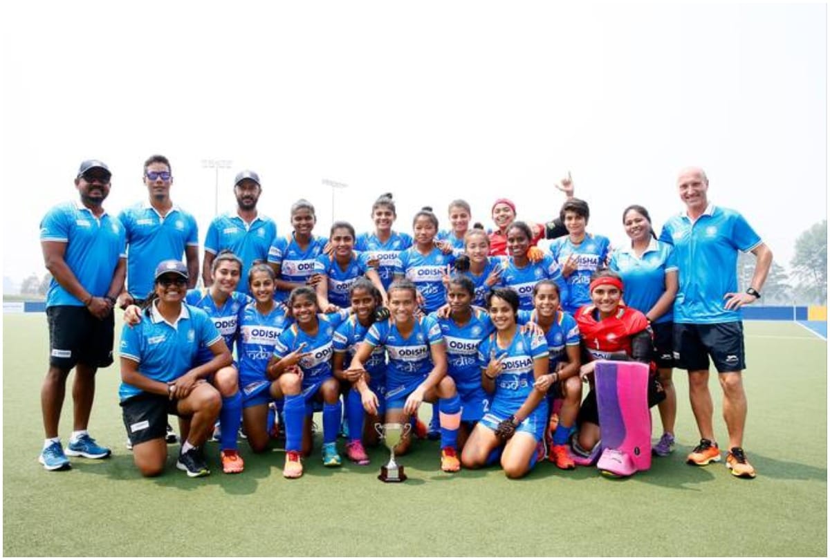 Indian junior women team wins 3 Nations hockey tournament