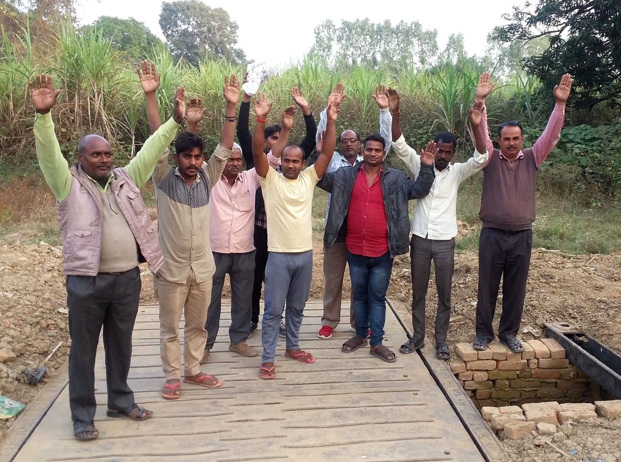 Sugarcane purchasing center was not operational, farmer agitated and protest