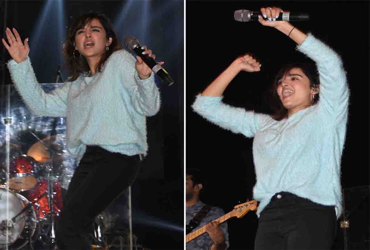shirley setia live concert in kanpur with amar ujala