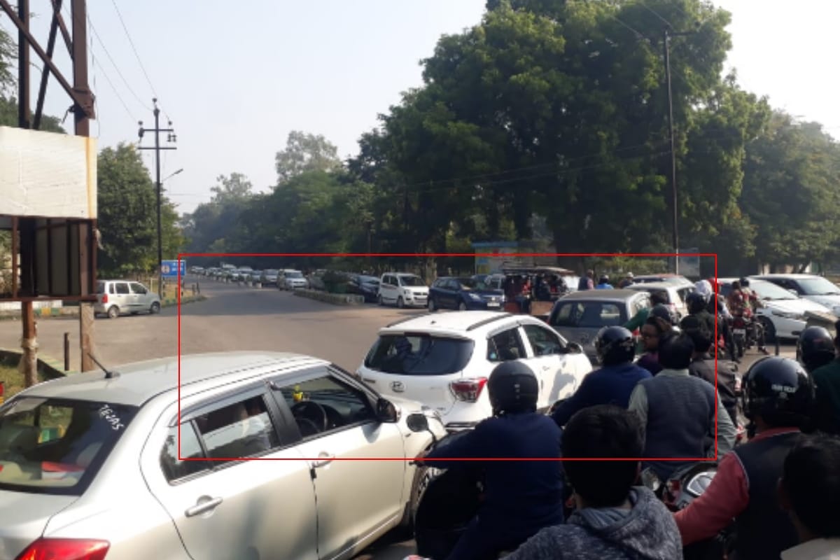 horrible accident, sisters died by a Truck crushed when they were going to school Meerut cantt