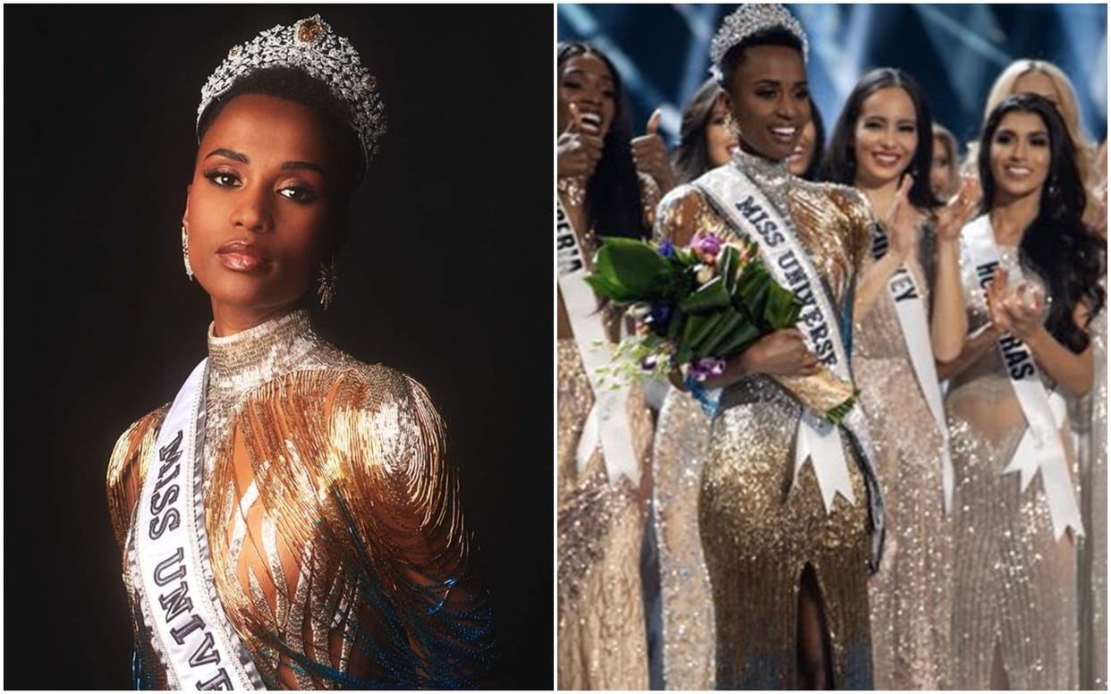 Miss Universe 2019 Winner South Africa Zozibini Tunzi Crowned As Miss Universes