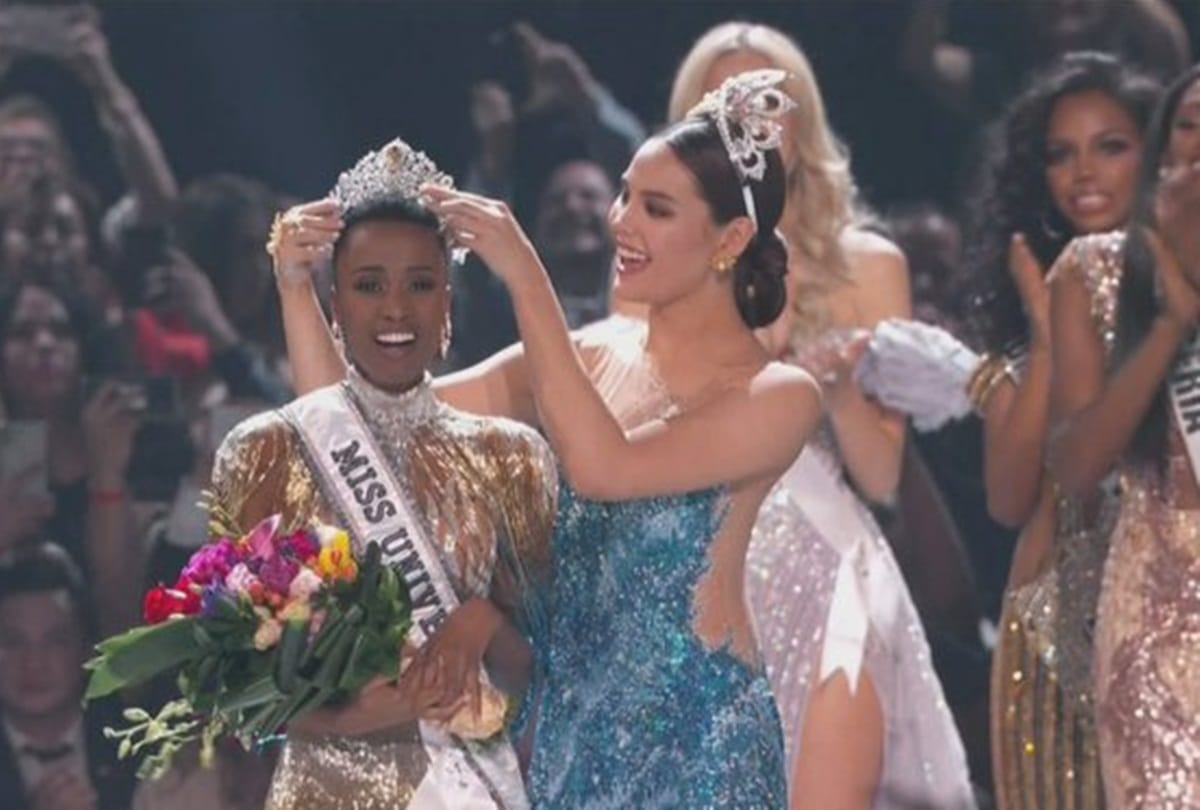 Miss Universe 2019 Winner South Africa Zozibini Tunzi Crowned As Miss Universes