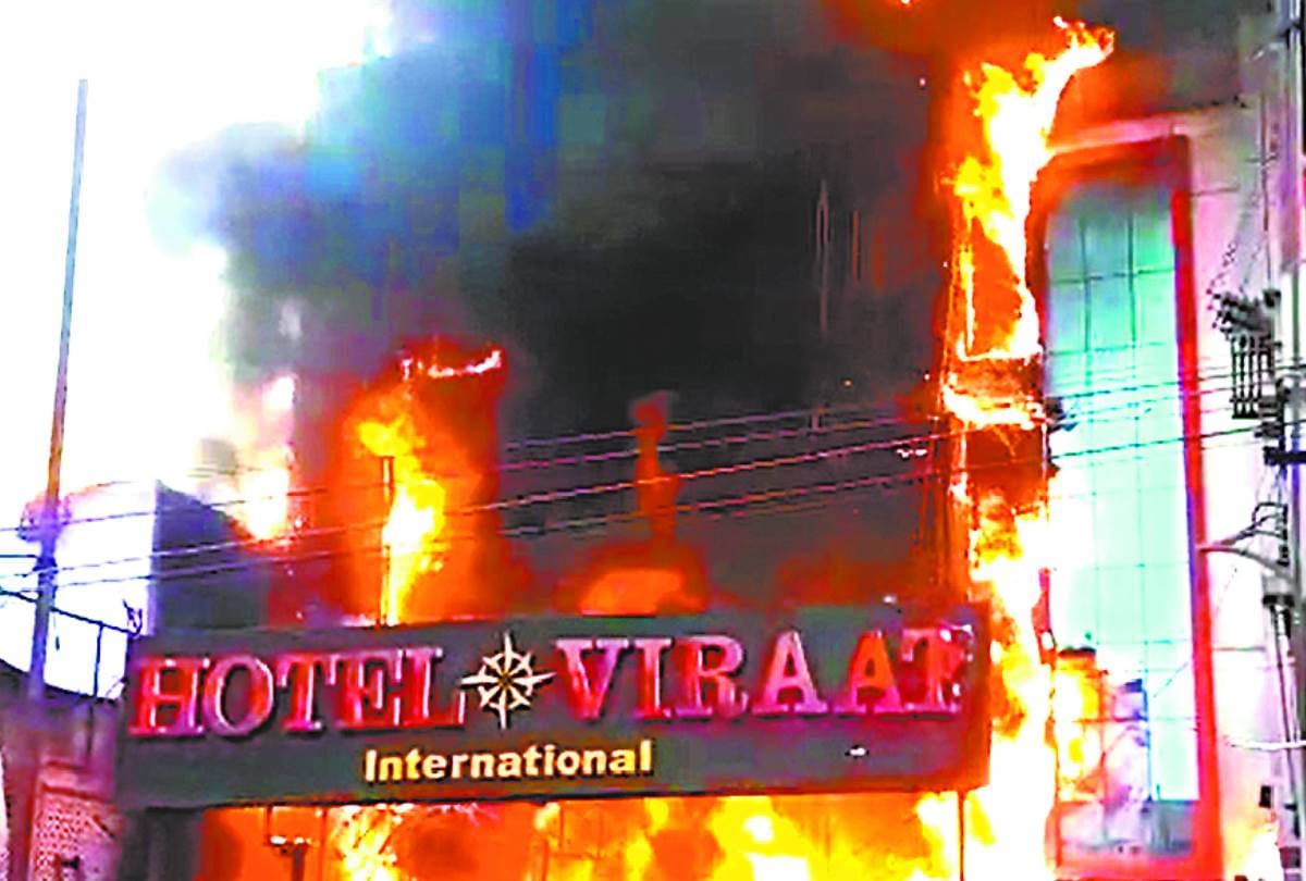 safety standards incomplete in factories, apartments, schools and  markets in lucknow