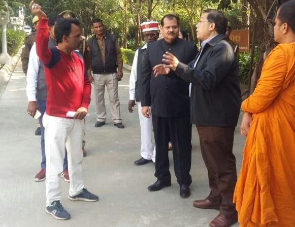 thailand ambessdor reached kushinagar