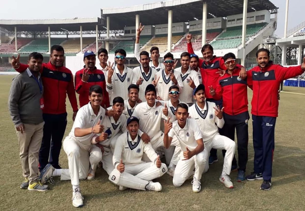 cooch behar trophy: rajasthan defeated up by 15 runs