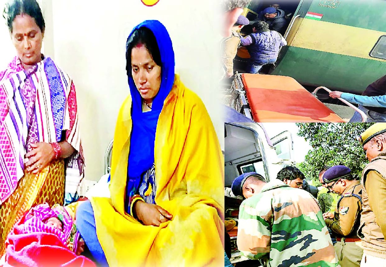 Woman gives birth to daughter in Garib Rath Express
