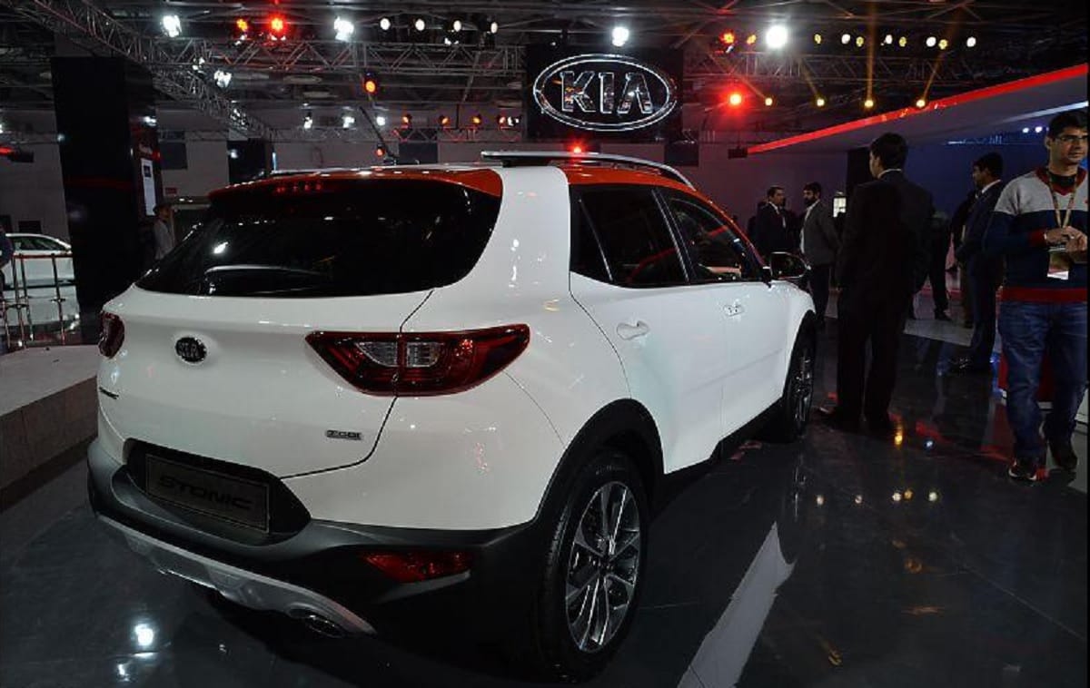 Vitara Brezza, Tata nexon Mahindra XUV300 rival Kia QYI Subcompact SUV debut at the Auto expo 2020