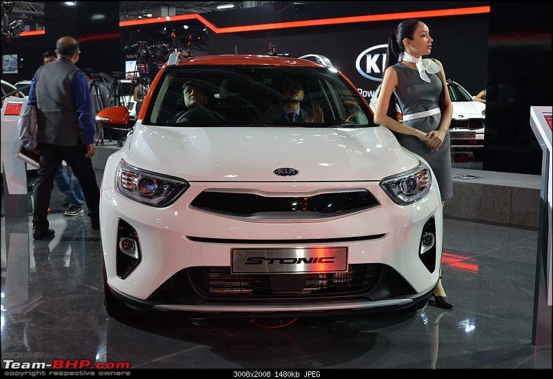 Vitara Brezza, Tata nexon Mahindra XUV300 rival Kia QYI Subcompact SUV debut at the Auto expo 2020