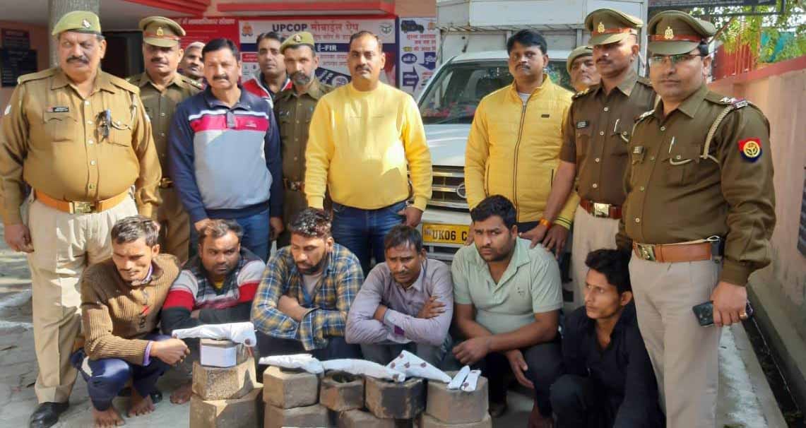 Six members of inter-district gang arrested