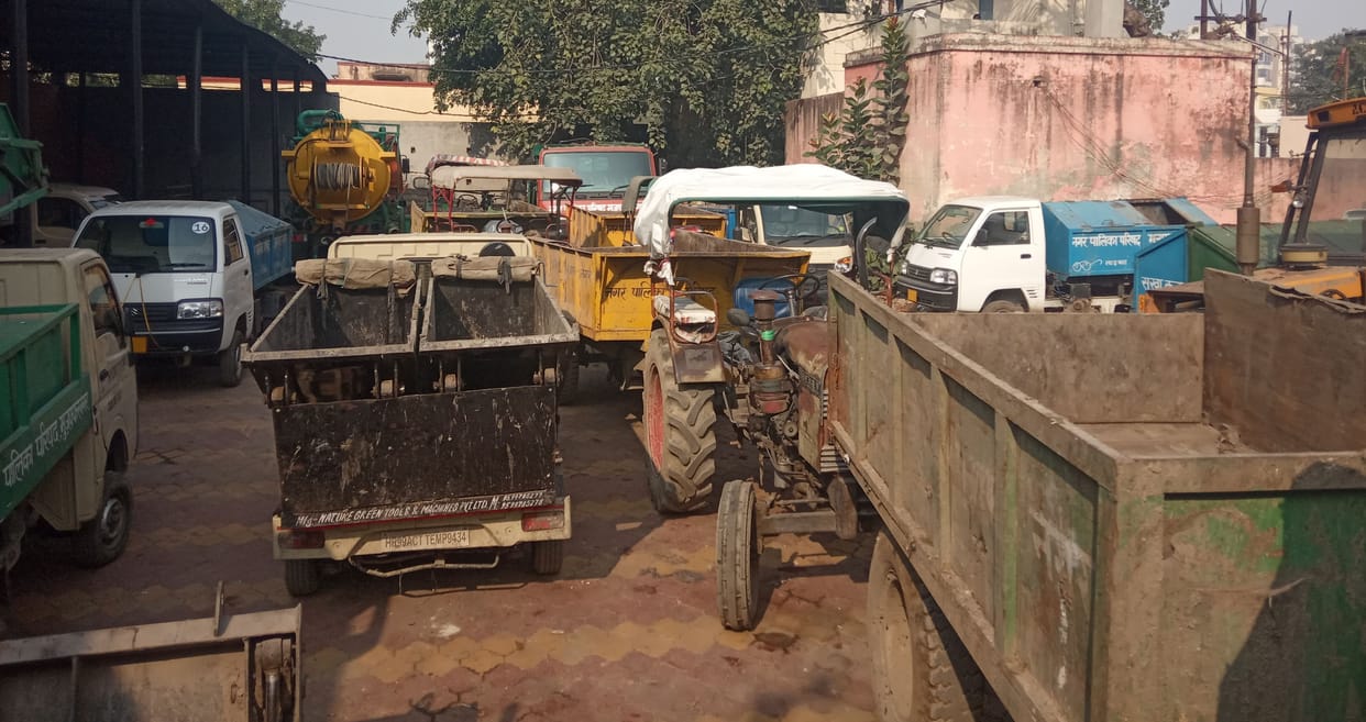Safai workers strike in Muzaffarnagar