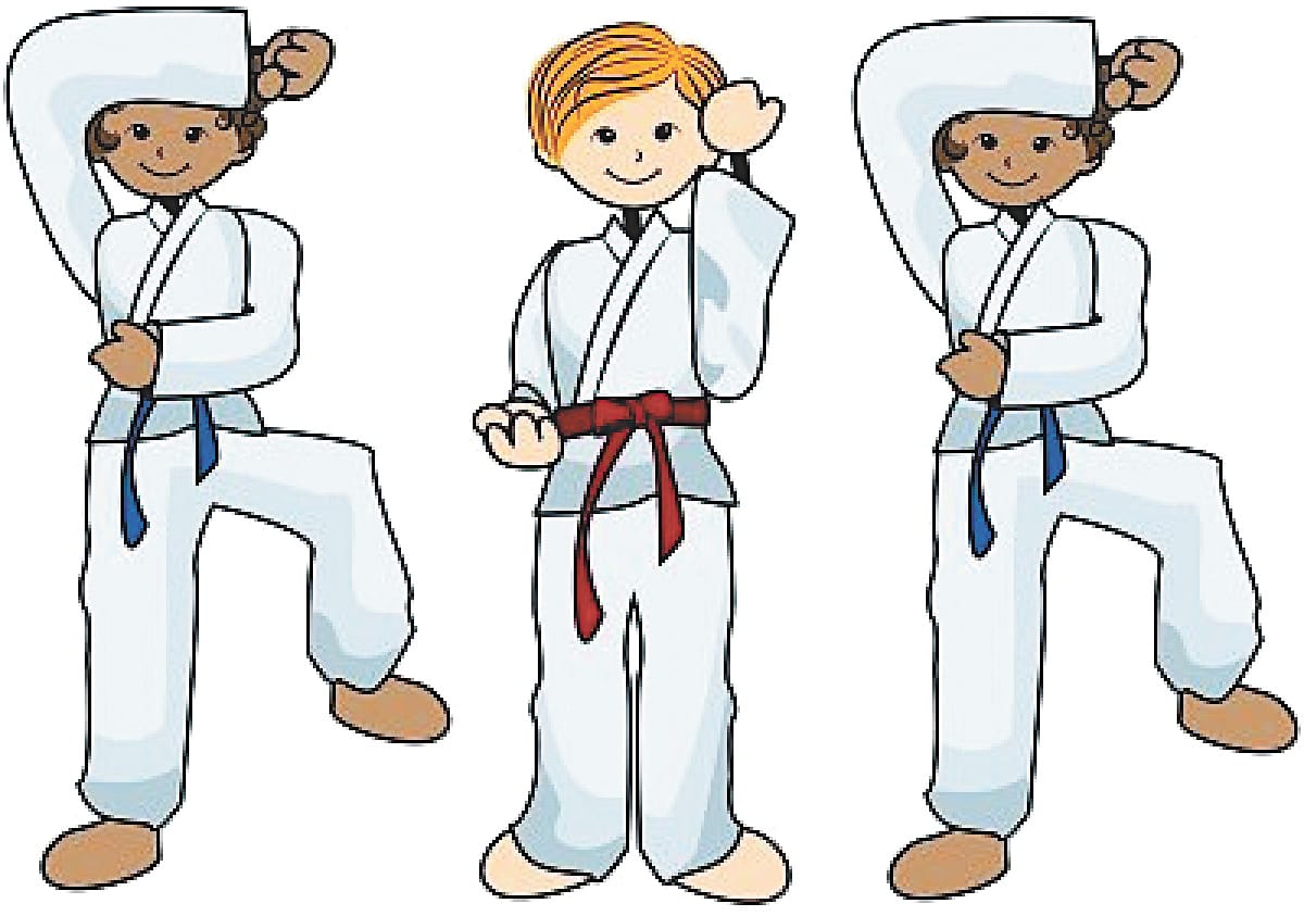 one Gold Three Silver in Karate
