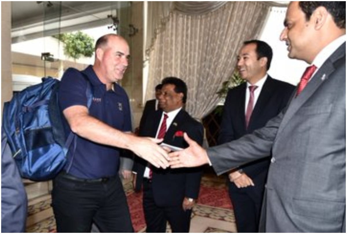 Sri Lanka Cricket Team arrived for first Test in a decade in Pakistan