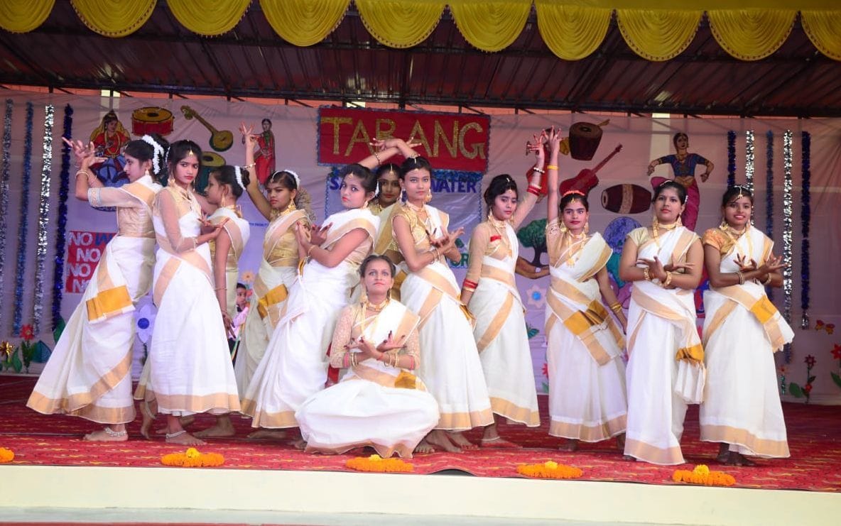 students organised the cultural programme