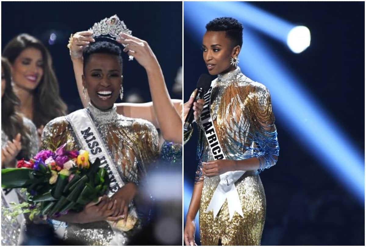miss universe 2019 many contestant slip on the floor bikini ramp walk