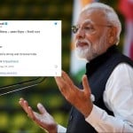 pm modi golden tweet