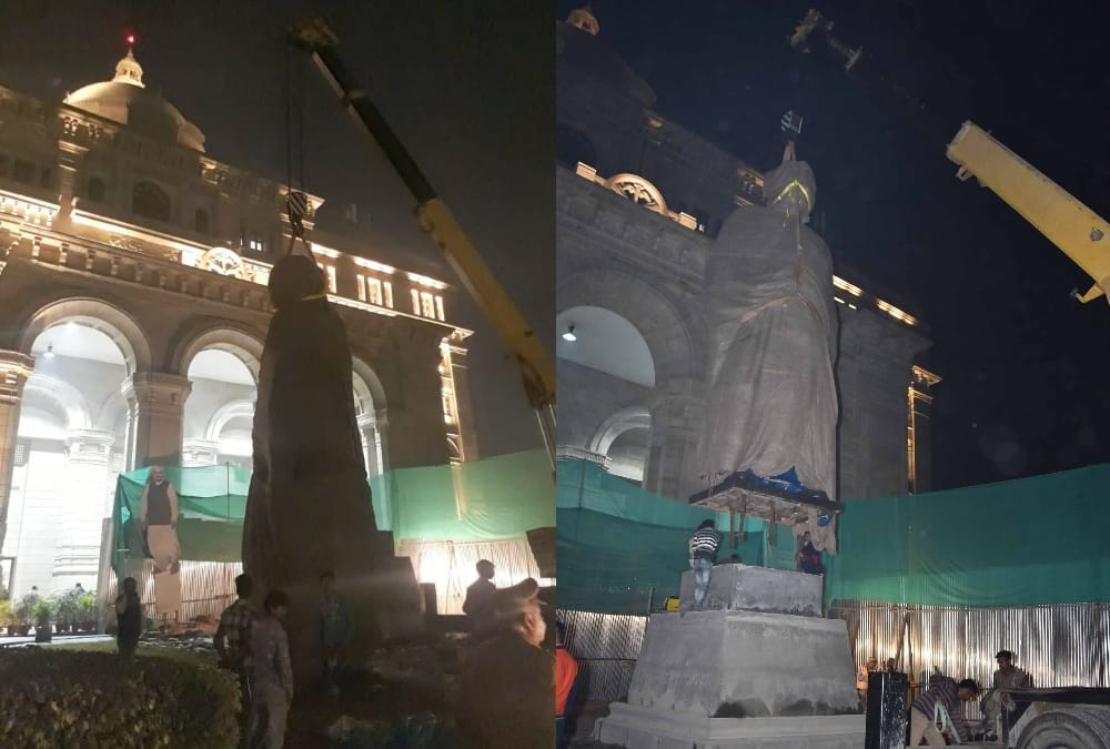 Atal Bihari vajpayee statue will be unveiled on December 25.