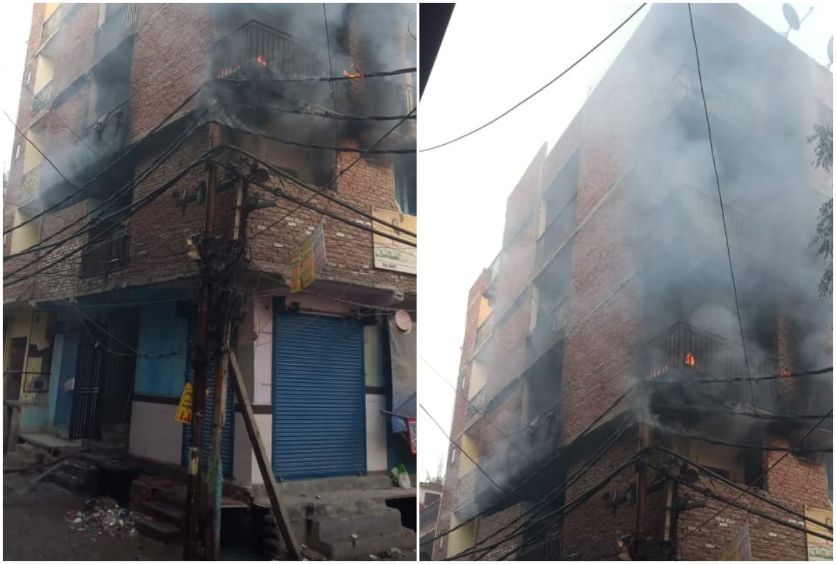 Fire breaks out in Khoda Ghaziabad