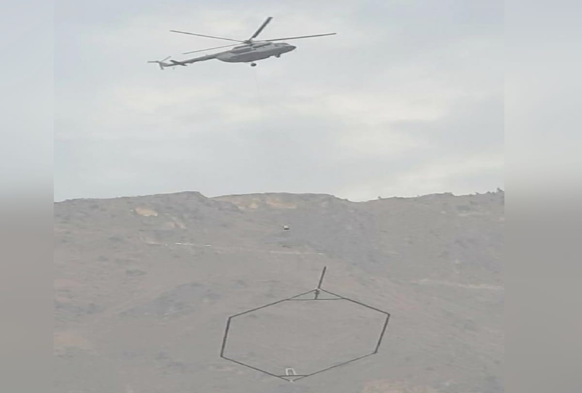 Country's first survey with Mi-17 helicopter on Manali-Leh route
