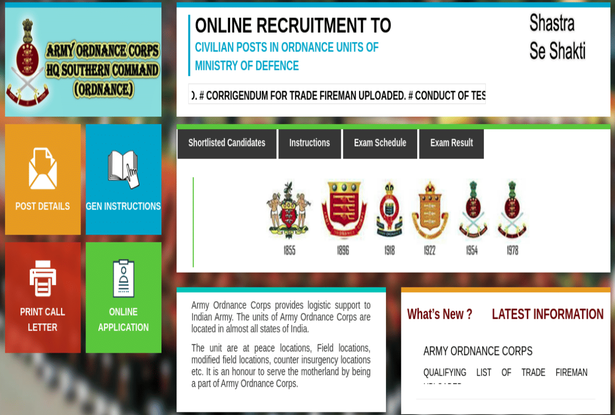 HQ Southern Command Recruitment 920 Vacancies for Group C LDC, Steno know how to apply