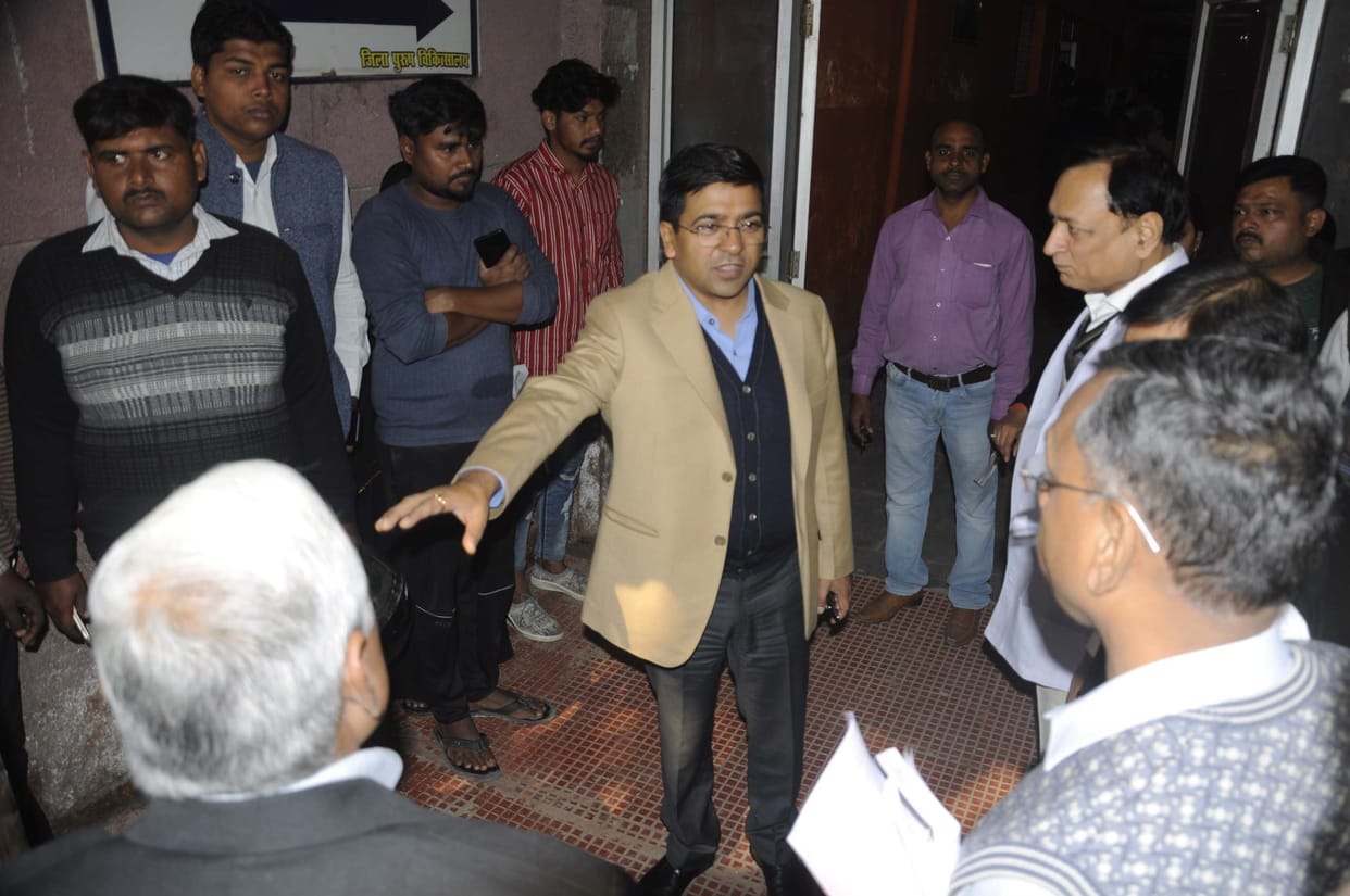 Adverse trend to JE due to non-construction of ramp in district hospital
