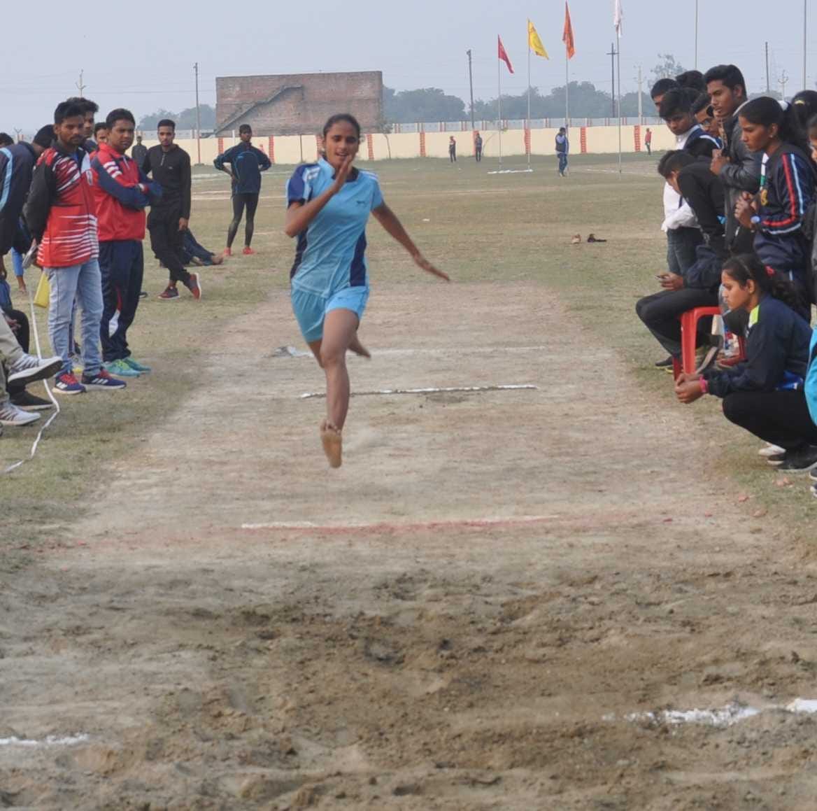 Kuldeep of Handia PG College wins ten kilometer race