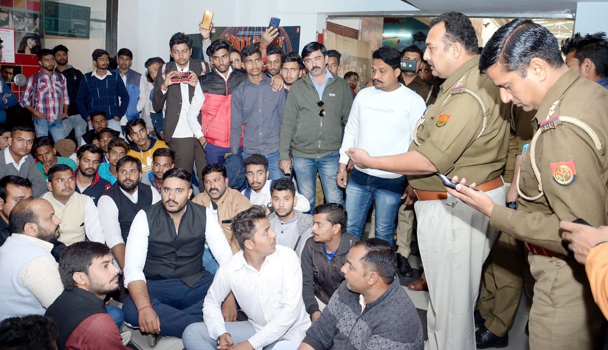 Film 'Panipat' protested