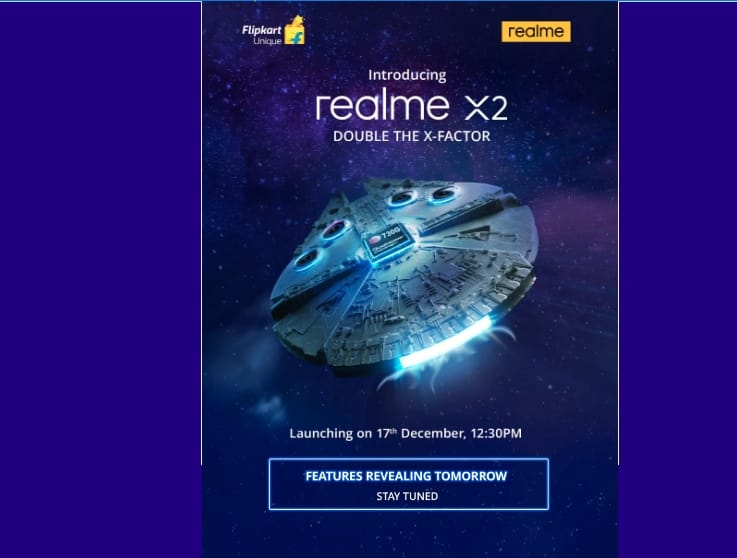 Realme X2 Star Wars Edition भारत में अगले सप्ताह होगा लॉन्च, फ्लिपकार्ट पर जारी हुआ टीजर Realme X2 Star Wars Edition Launch On 17 December 2019 Know Price Specifications