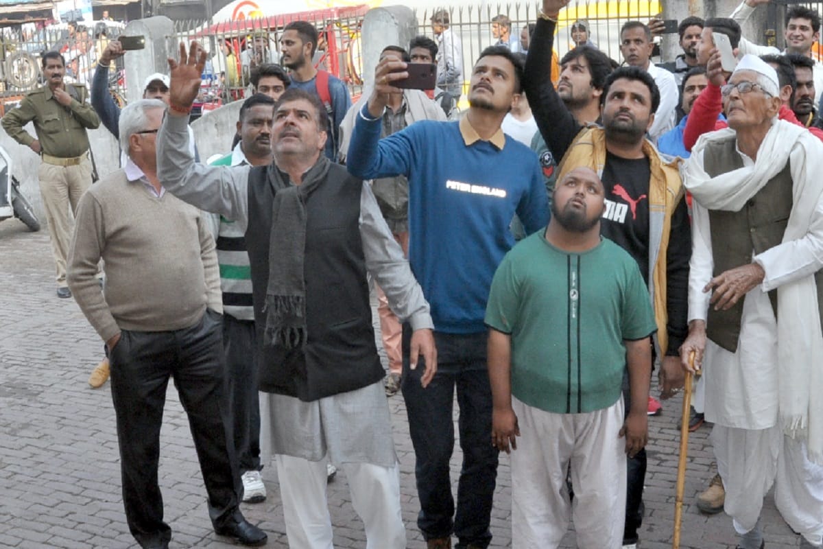 Jaat community protest against Panipat film in Shamli city of Uttar Pradesh