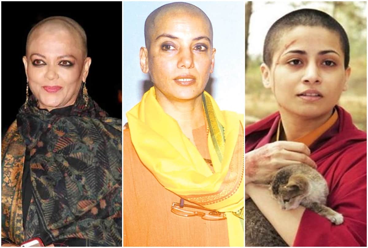 Shabana Nanadita Lisa Ray Tanvi Azmi Actresses Who Shaved Their Head for Movies