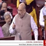 Amit Shah in Rajya Sabha