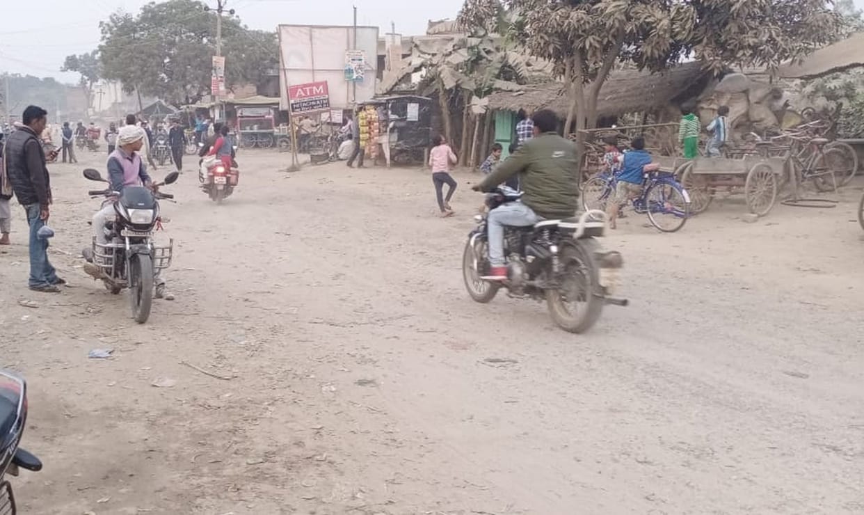 Roads are being constructed at a sluggish pace even after receiving budget of crores