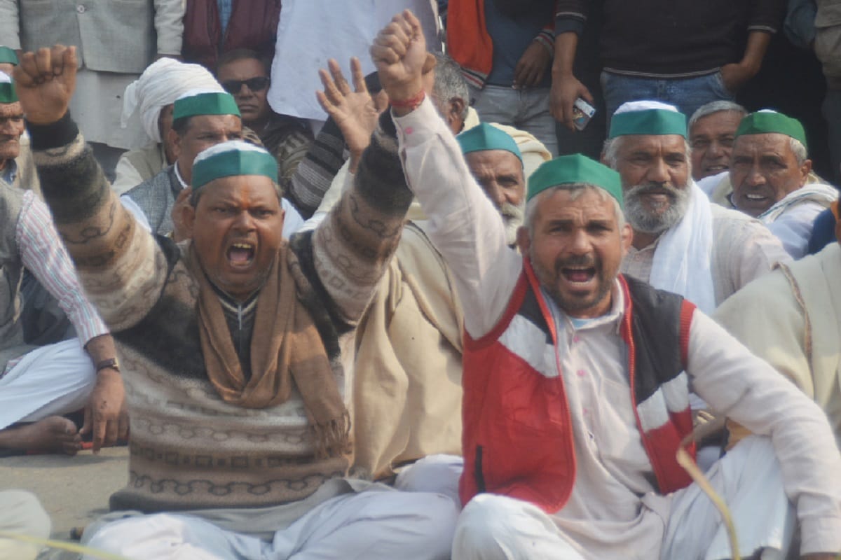Bhakiyu workers has protest in the all city of Western Uttar Pradesh in December 11