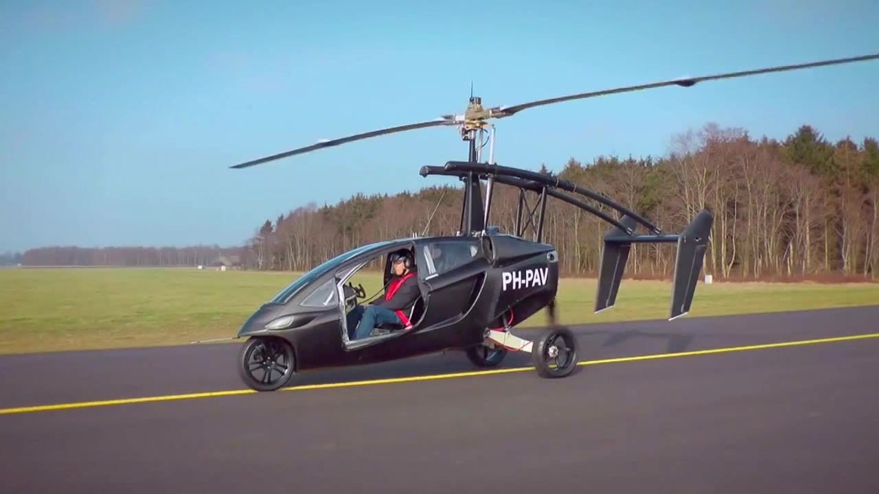 World First Flying and Drive Car Pal-V launched, can fly 500 kM in 100 litre fuel