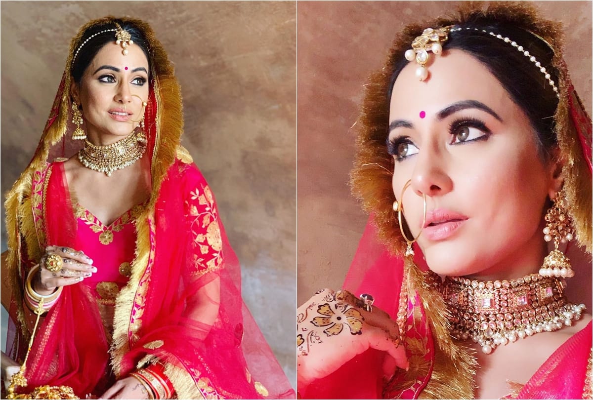 what Hina Khan has to say about becoming a bride in real life