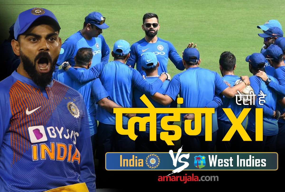 Team indias playing xi against west indies in 3rd and final t20 at wankhede