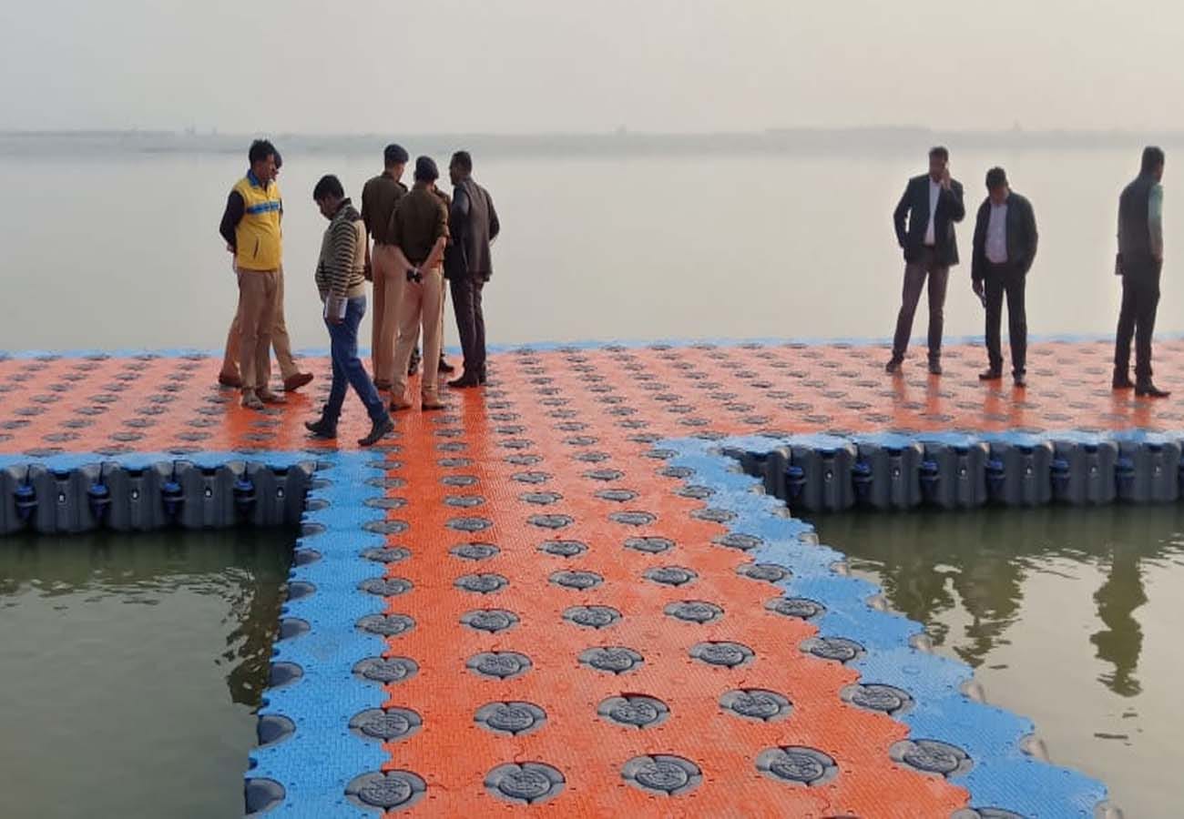 Union Water Resources Minister arrives in Kanpur to take stock of preparation for PM modi arrival