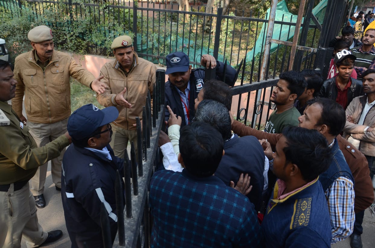 There was fire in the electricity meter due to short circuit