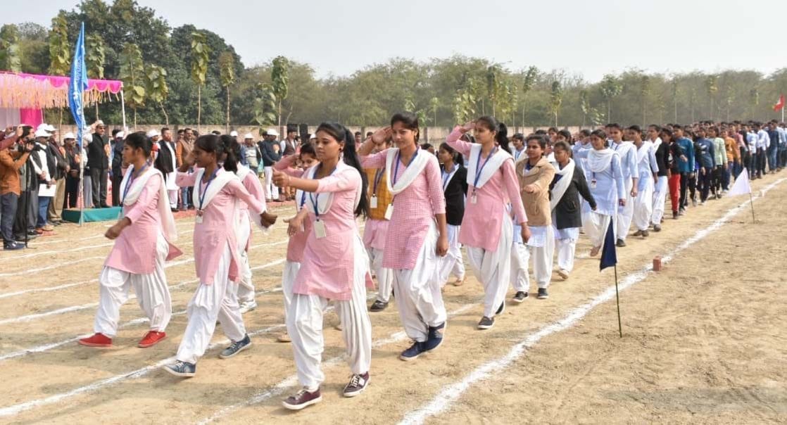 Future teachers showed talent in sports
