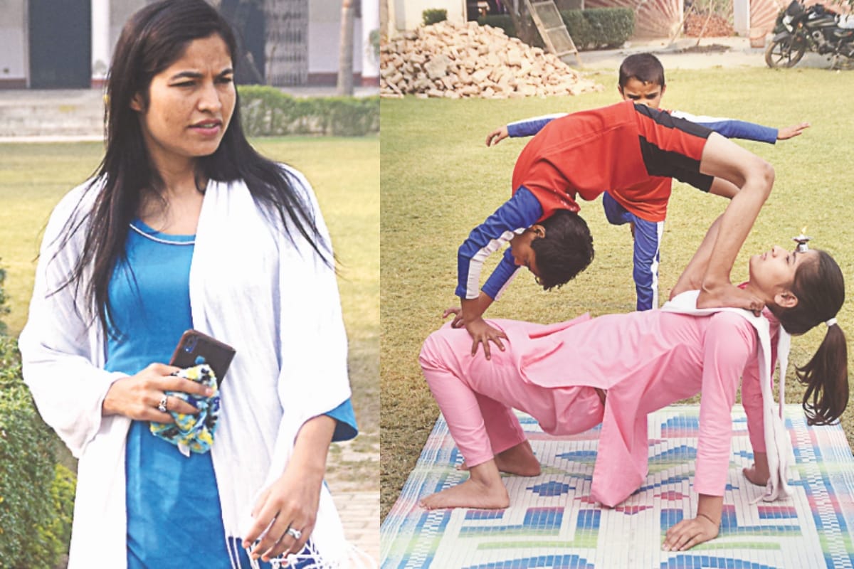 Lado, Gulshan has been serving free in the Gurukul of Narangpur from 14 years