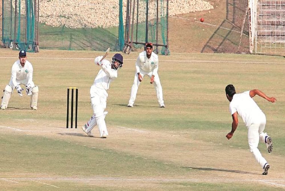 Mohammed Arslan khan hits Chandigarh s first Ranji double ton