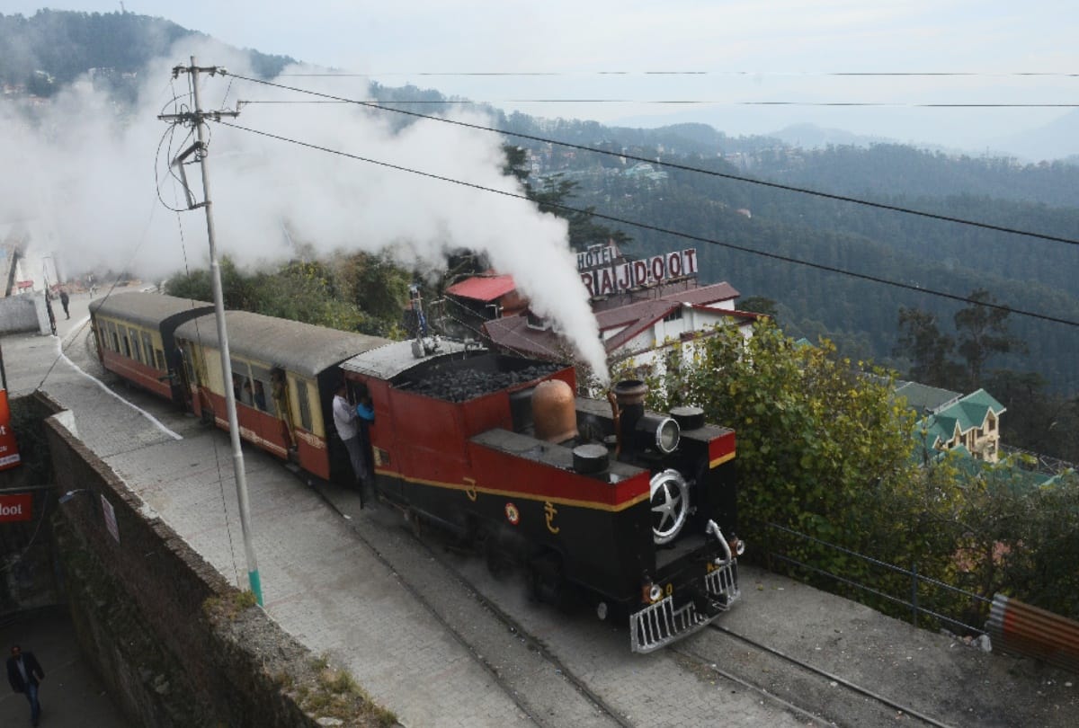 azadi ka amrit mahotsav: Kalka-Shimla railway track did not move an inch in 112 years