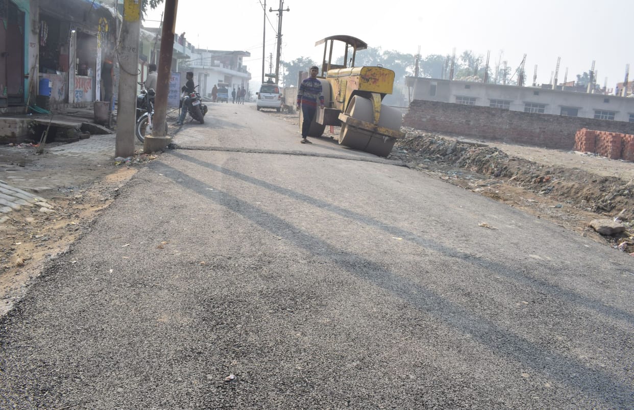 2 roads prepaired, people got relief